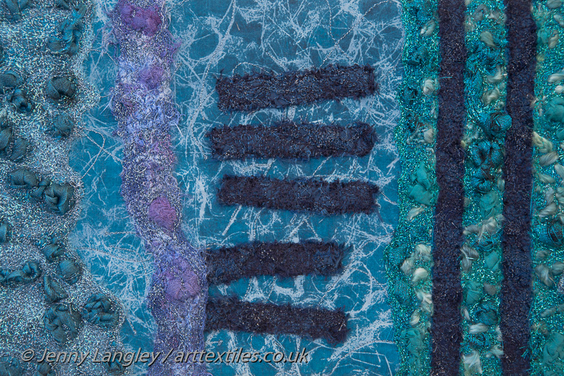 Detail with water and deconstructed steps 