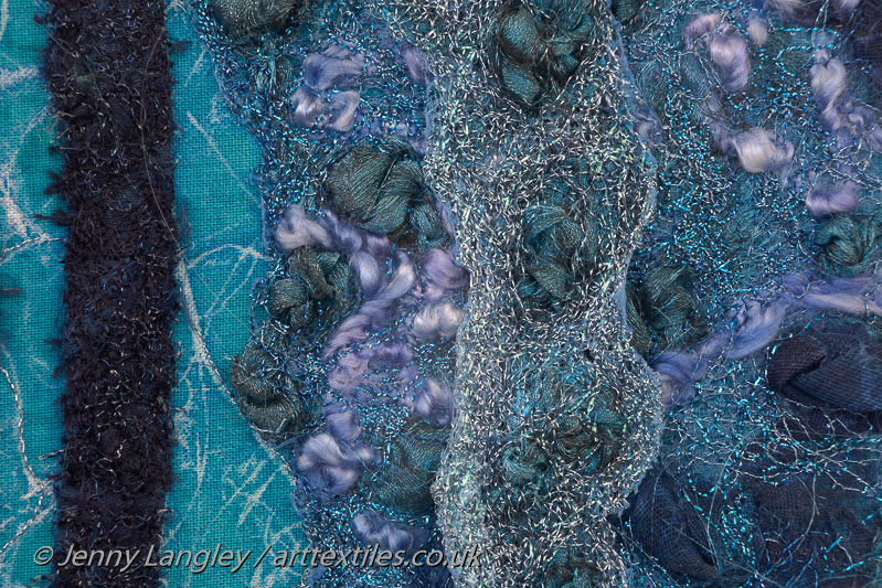 Detail with water and deconstructed steps 