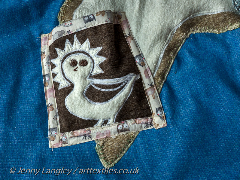 Twilight Owl based on Cape Dorset Inuit art.