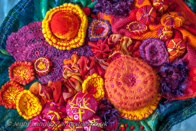 Detail of Perna Bed coral reef.