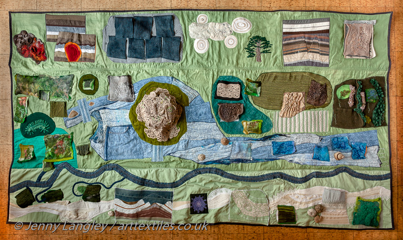 The whole of the Painshill mat.