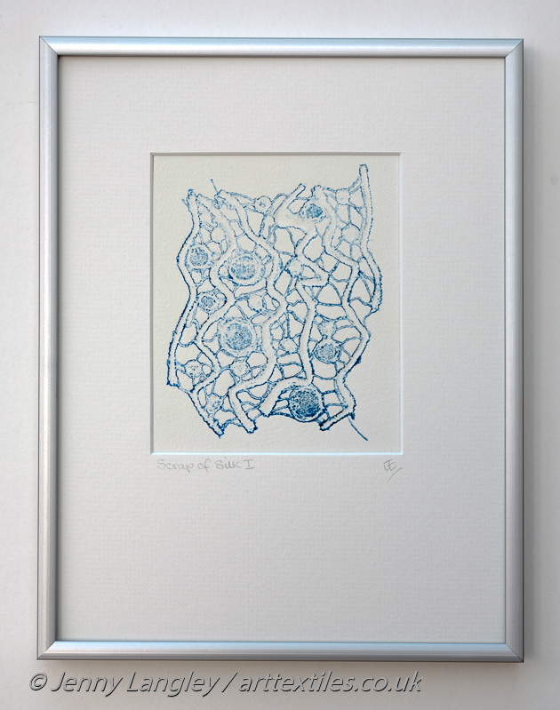 9. Scraps of silk - blue I                                      8.5